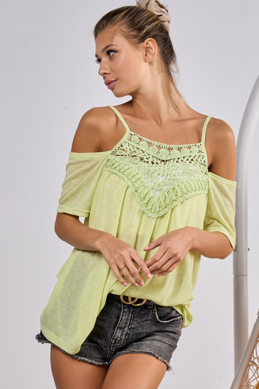 Crochet Lace Strap Top - Elegant & Versatile | Uneeque Designzz