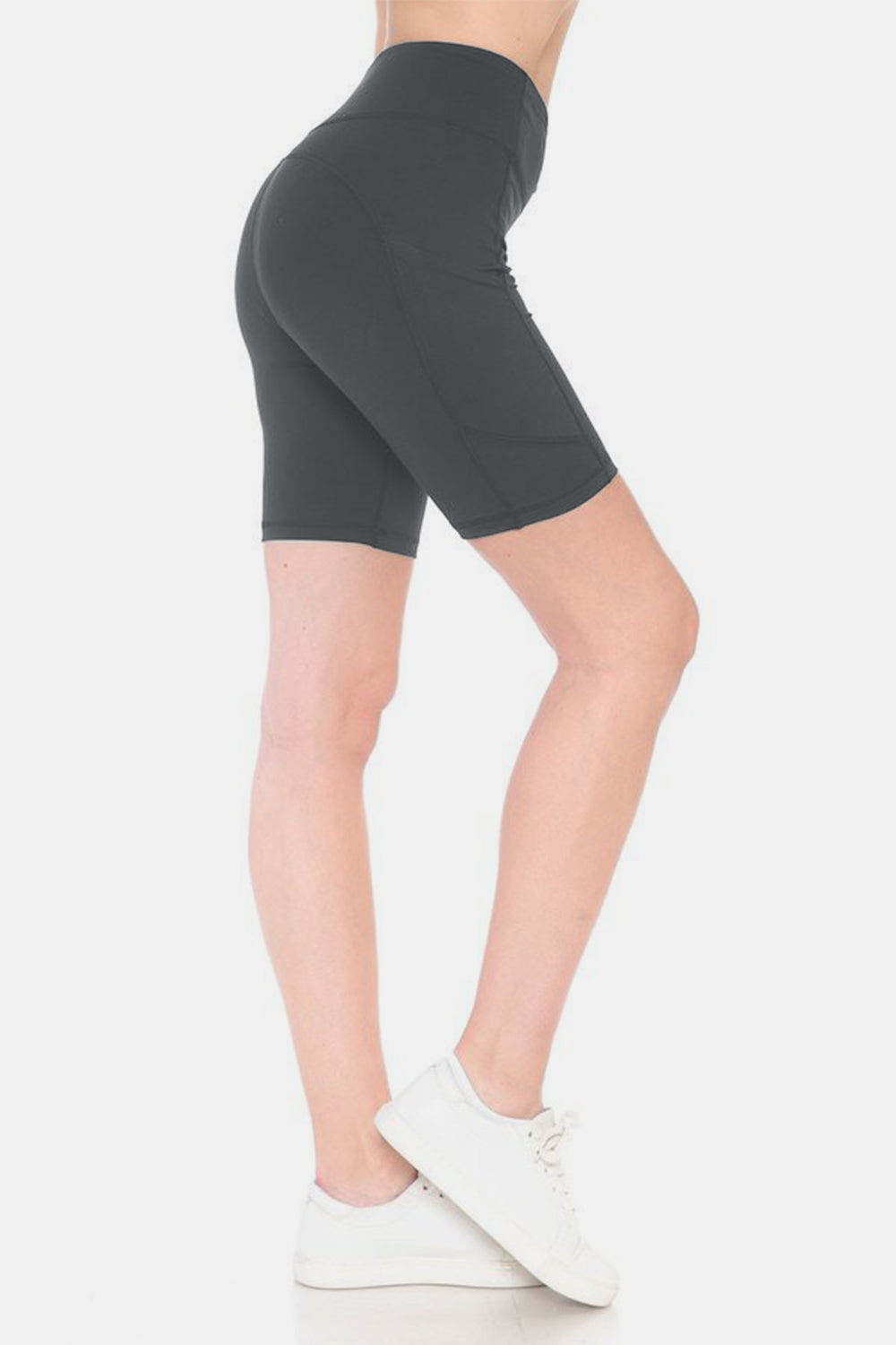 Leggings Depot Full Size High Waist Active Shorts by Trendsi