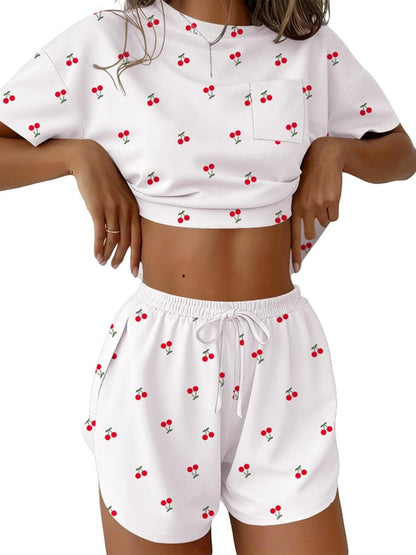 Round Neck Tee and Shorts Set – Uneeque Designzz