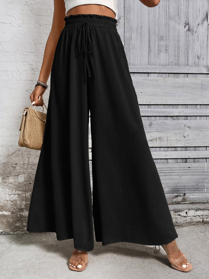 Honey Tied High Waist Wide Leg Pants – Uneeque Designzz