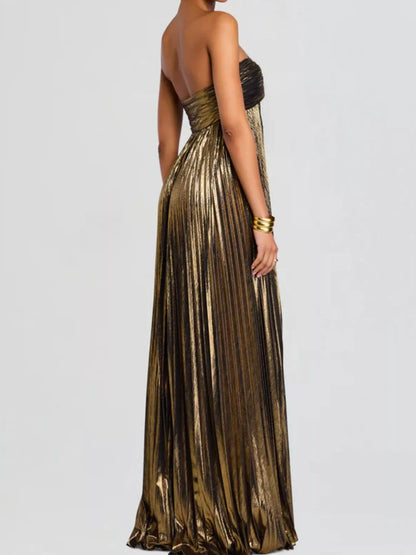 Split Sweetheart Neck Tube Maxi Dress – Uneeque Designzz