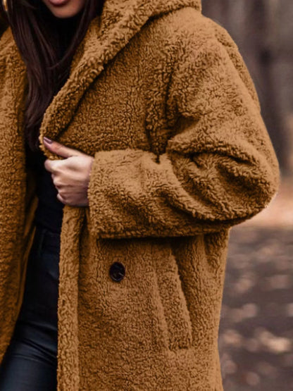 Teddy Bear Hooded Longline Outerwear – Uneeque Designzz