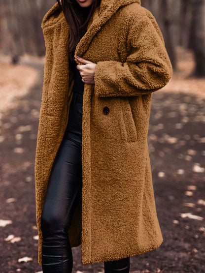 Teddy Bear Hooded Longline Outerwear – Uneeque Designzz