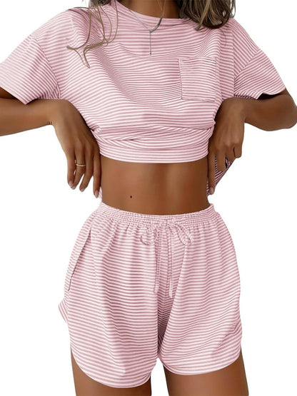 Round Neck Tee and Shorts Set – Uneeque Designzz