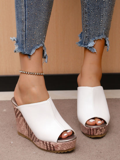 PU Leather High Heel Sandals – Uneeque Designzz