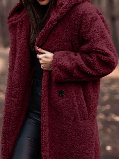 Teddy Bear Hooded Longline Outerwear – Uneeque Designzz