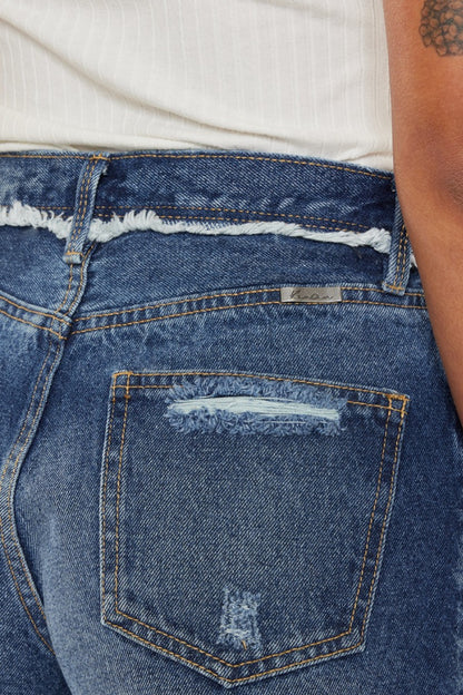 Kancan Distressed Button Fly Denim Shorts – Uneeque Designzz