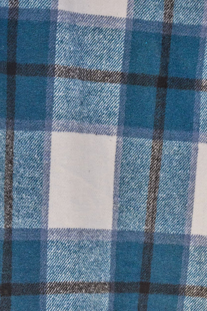 Double Take Full Size Plaid Button-Up Lapel Collar Coat – Uneeque Designzz