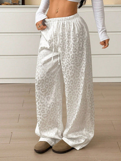Leopard Print Wide Leg Pants – Uneeque Designzz