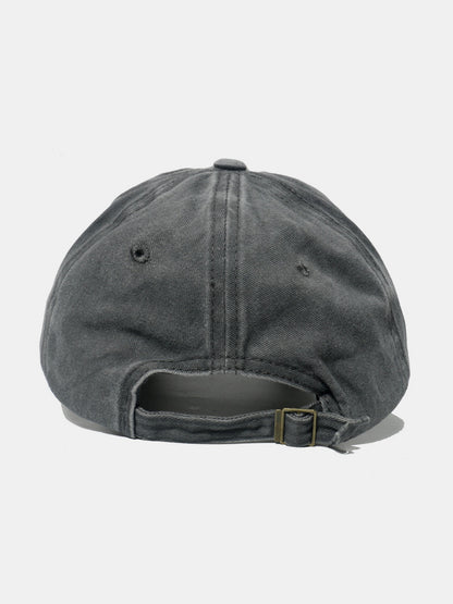 Embroidered Heart Washed Cotton Baseball Cap – Uneeque Designzz