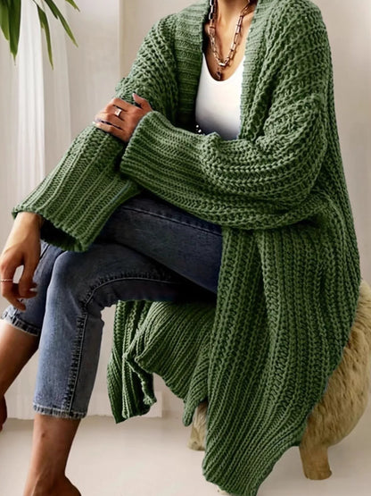 Chunky Knit Open-Front Cardigan – Uneeque Designzz