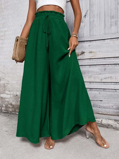 Honey Tied High Waist Wide Leg Pants – Uneeque Designzz