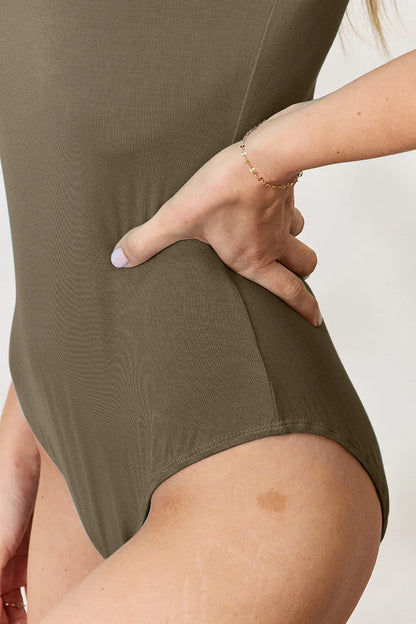 Basic Bae Full Size Round Neck Short Sleeve Bodysuit – Uneeque Designzz