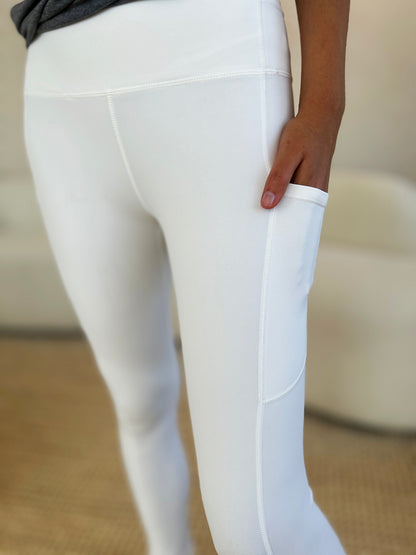 Wide Waistband Sports Leggings – Uneeque Designzz