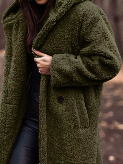 Teddy Bear Hooded Longline Outerwear – Uneeque Designzz