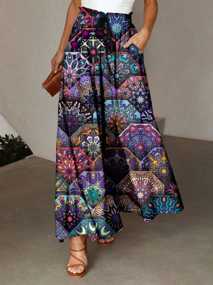 Maxi Skirt with Pockets – Uneeque Designzz