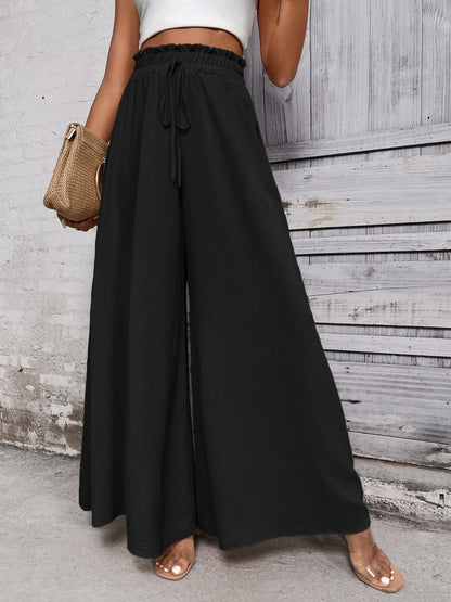 Honey Tied High Waist Wide Leg Pants – Uneeque Designzz