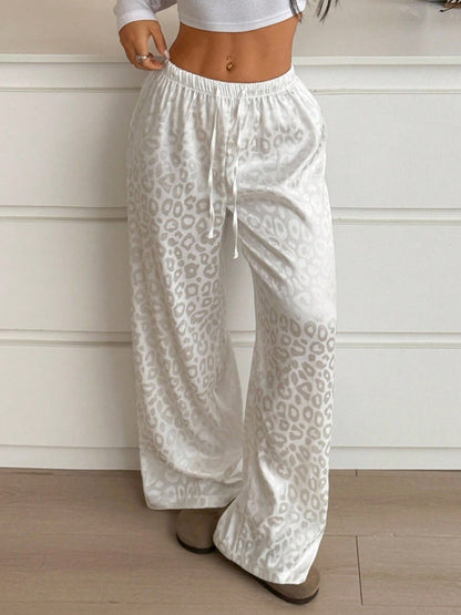Leopard Print Wide Leg Pants – Uneeque Designzz