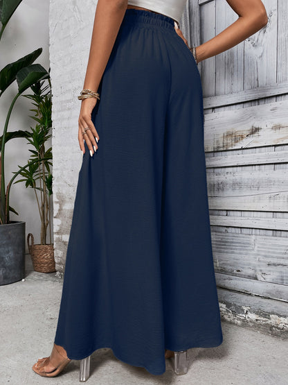 Honey Tied High Waist Wide Leg Pants – Uneeque Designzz
