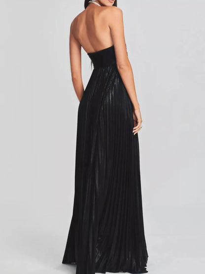 Split Sweetheart Neck Tube Maxi Dress – Uneeque Designzz