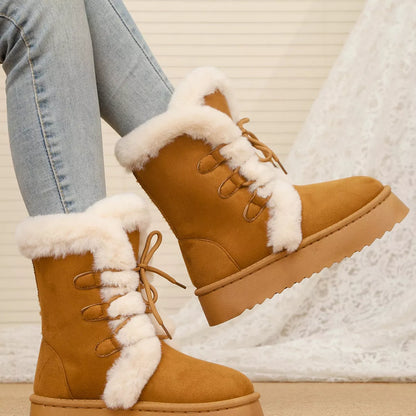 Lace-Up Winter Boots – Uneeque Designzz