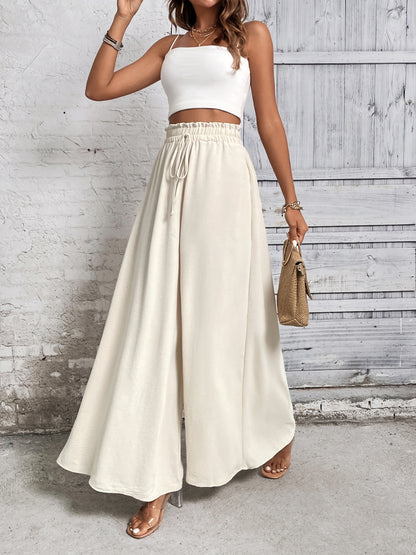 Honey Tied High Waist Wide Leg Pants – Uneeque Designzz