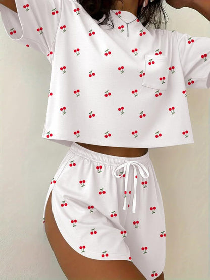 Round Neck Tee and Shorts Set – Uneeque Designzz