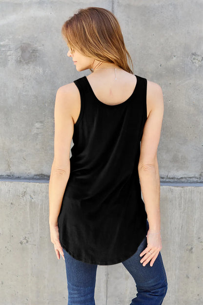Basic Bae Bamboo Full Size Round Neck Tank – Uneeque Designzz