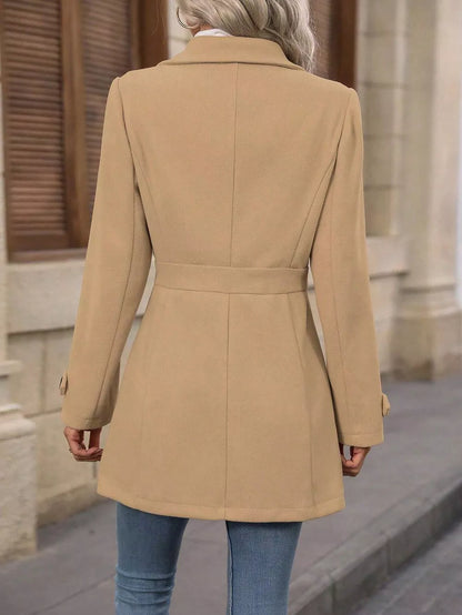 Collared Neck Button-Up Coat – Uneeque Designzz