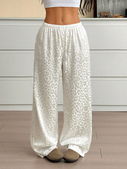 Leopard Print Wide Leg Pants – Uneeque Designzz