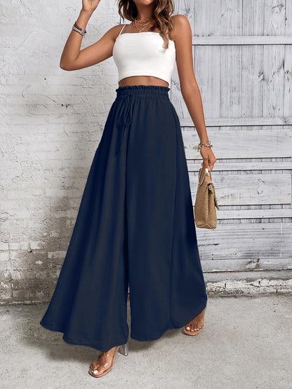 Honey Tied High Waist Wide Leg Pants – Uneeque Designzz