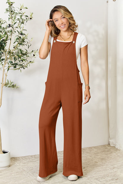 Double Take Full Size Wide Strap Overall with Pockets – Uneeque Designzz