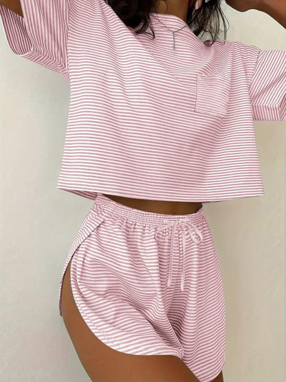 Round Neck Tee and Shorts Set – Uneeque Designzz