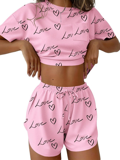 Round Neck Tee and Shorts Set – Uneeque Designzz