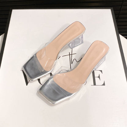 Open Toe Block Heel Sandals – Uneeque Designzz