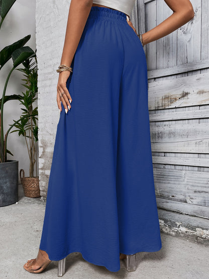 Honey Tied High Waist Wide Leg Pants – Uneeque Designzz