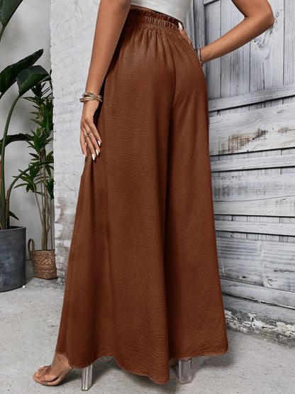 Honey Tied High Waist Wide Leg Pants – Uneeque Designzz