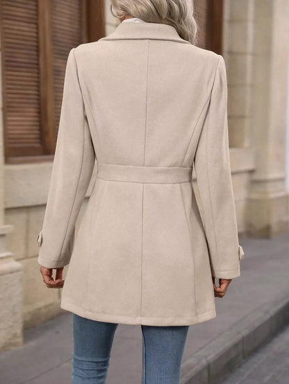 Collared Neck Button-Up Coat – Uneeque Designzz