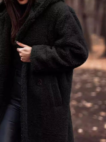 Teddy Bear Hooded Longline Outerwear – Uneeque Designzz