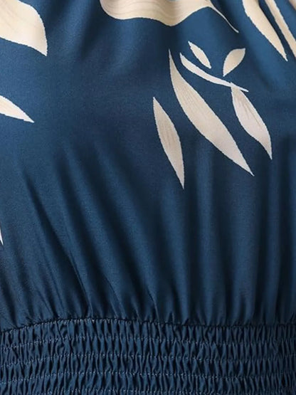 Paisley Print Halter Neck Mini Dress – Uneeque Designzz
