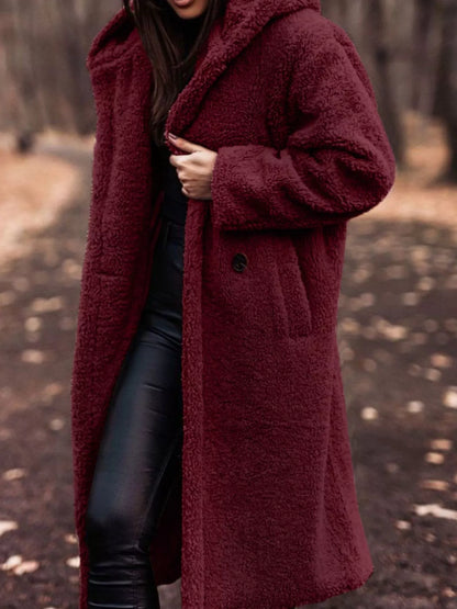 Teddy Bear Hooded Longline Outerwear – Uneeque Designzz