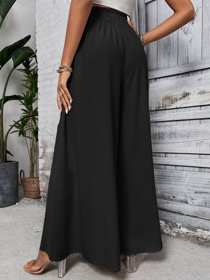 Honey Tied High Waist Wide Leg Pants – Uneeque Designzz