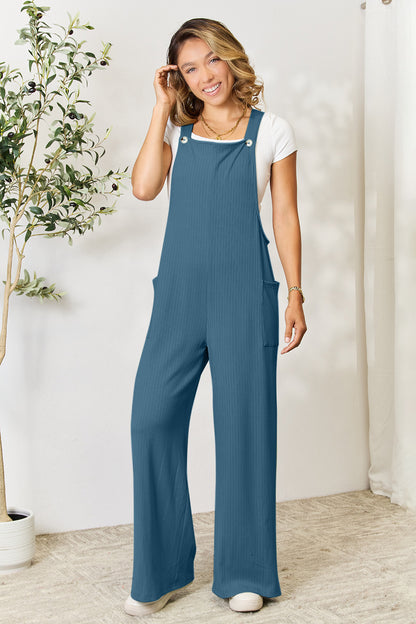 Double Take Full Size Wide Strap Overall with Pockets – Uneeque Designzz