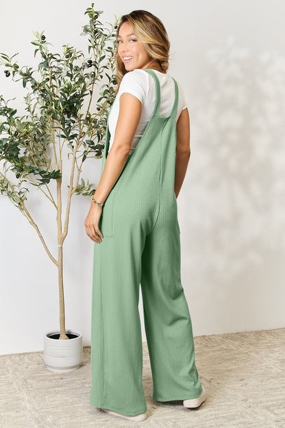 Double Take Full Size Wide Strap Overall with Pockets – Uneeque Designzz
