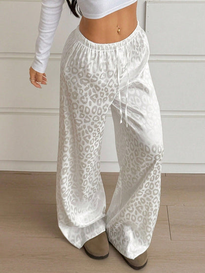 Leopard Print Wide Leg Pants – Uneeque Designzz