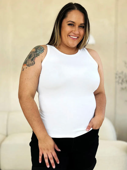 Basic Bae Full Size Round Neck Slim Tank – Uneeque Designzz