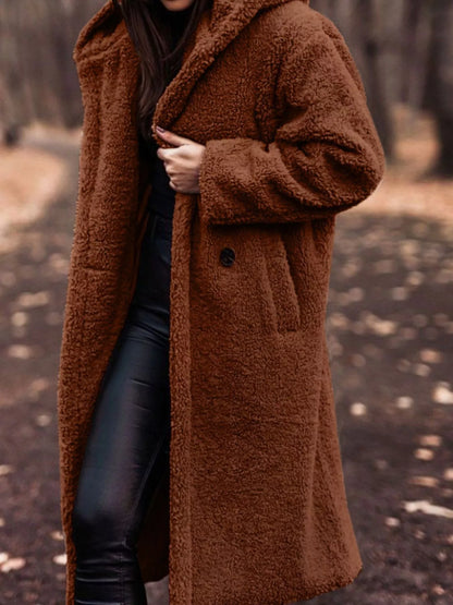 Teddy Bear Hooded Longline Outerwear – Uneeque Designzz