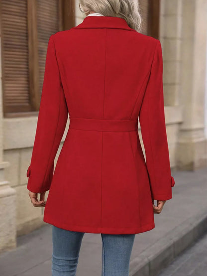 Collared Neck Button-Up Coat – Uneeque Designzz