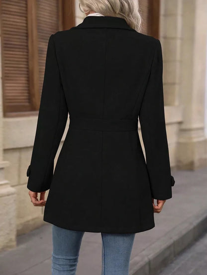 Collared Neck Button-Up Coat – Uneeque Designzz