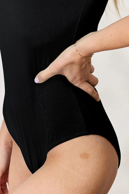 Basic Bae Full Size Round Neck Short Sleeve Bodysuit – Uneeque Designzz